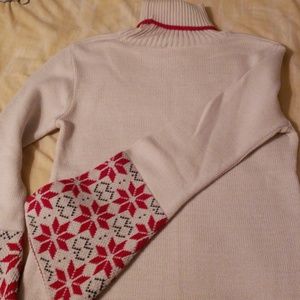 Sweater with bell sleeves